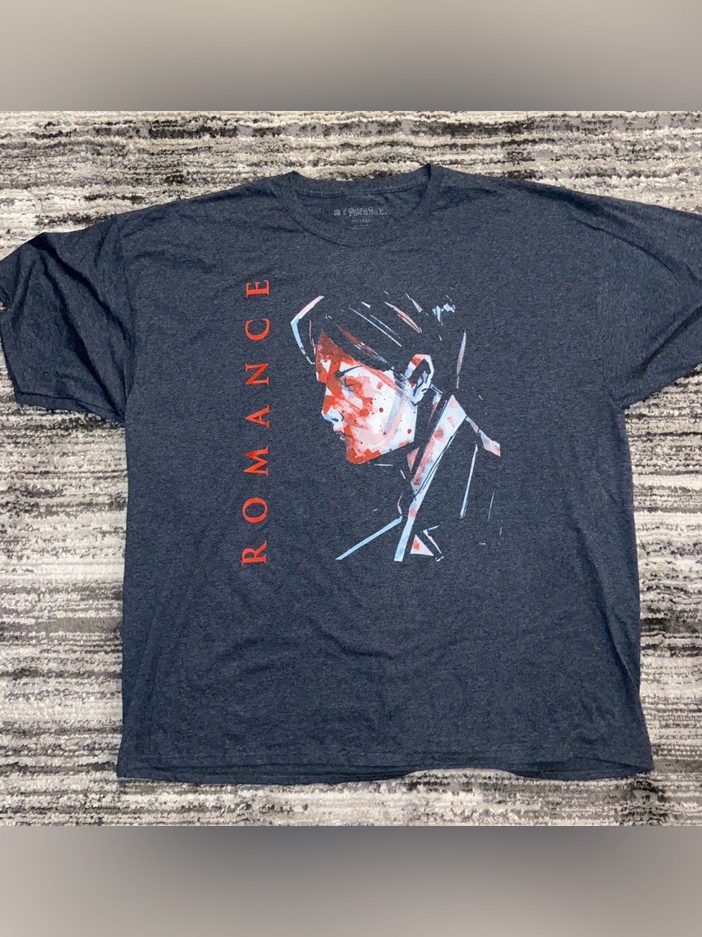 My Chemical Romance Heather Blue 3XL short sleeve T-shirt